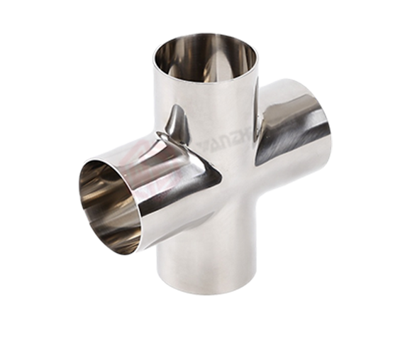 Stainless steel cross fitting