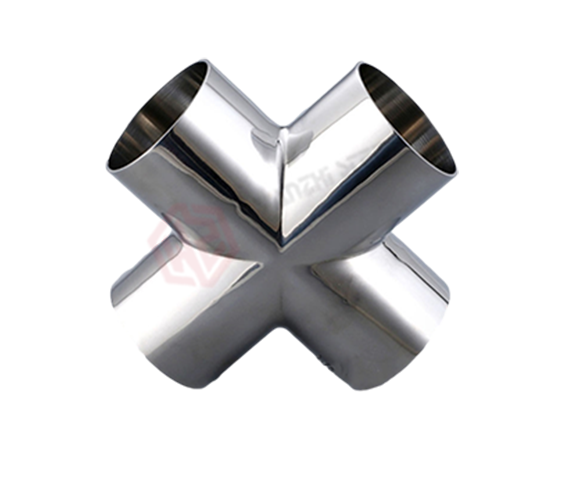 Stainless steel cross fitting