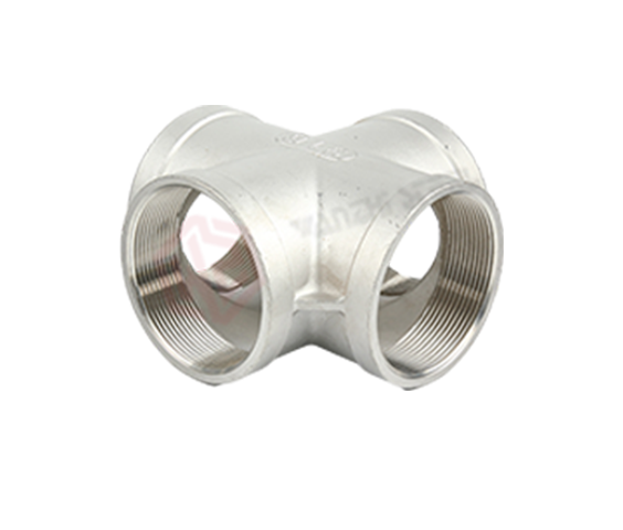 Stainless steel cross fitting